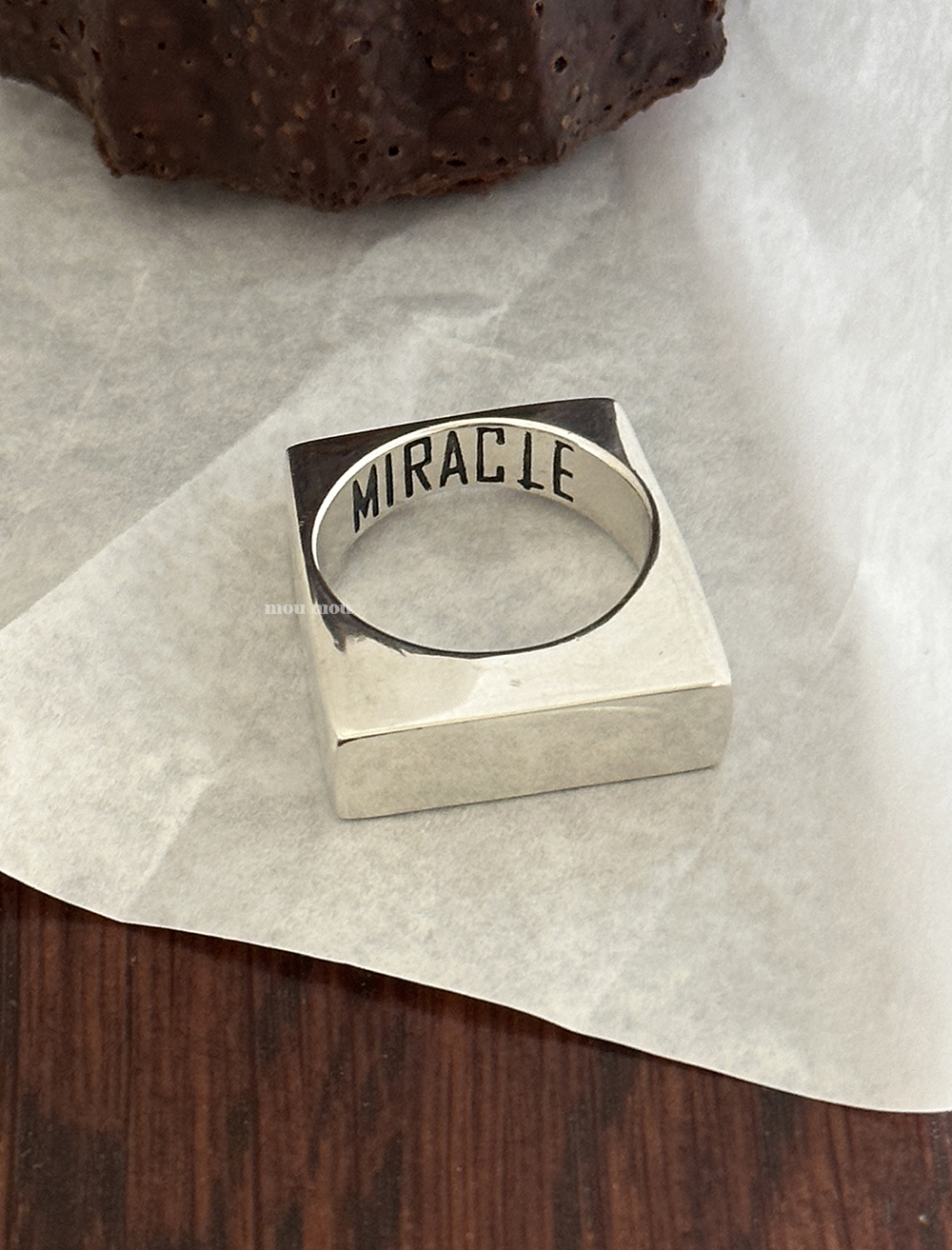 미라클 스퀘어 반지 miracle square ring