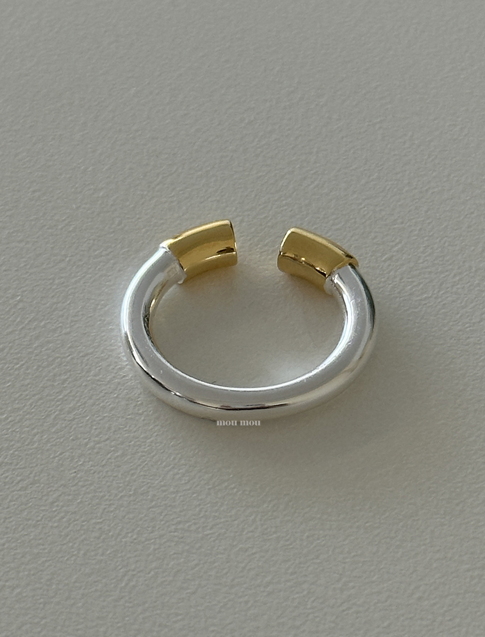 플레인 3 mm 콤비 애끼 반지 plain 3 mm pinky ring