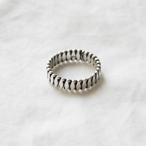 silver _ stripe ring