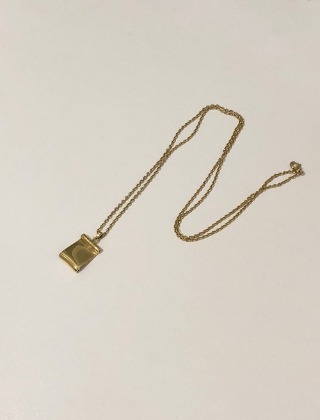 페이퍼 목걸이 paper necklace