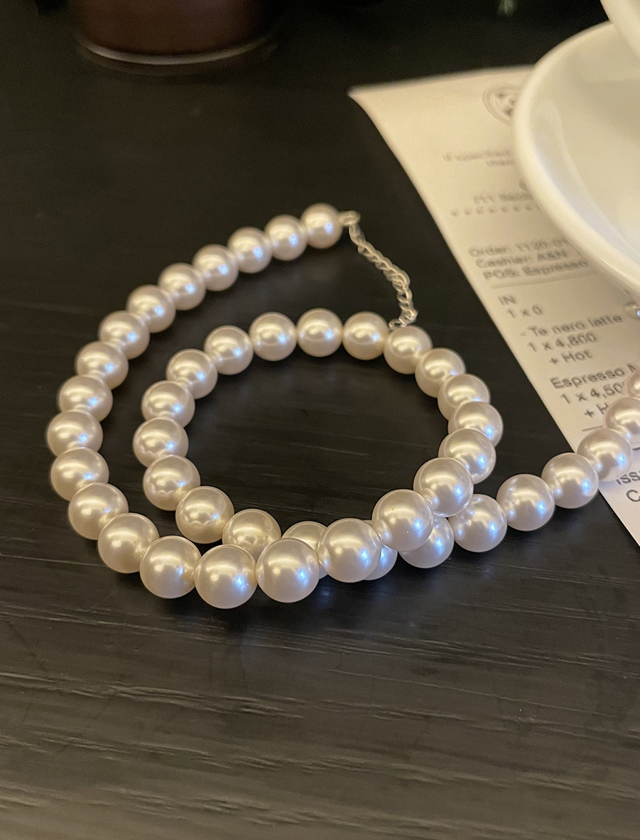 8 mm 스왈 진주 목걸이 8 mm pearl necklace