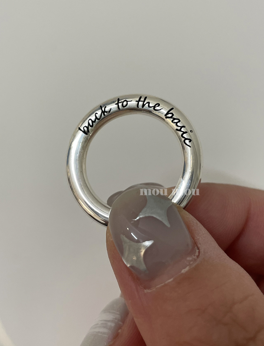 각인 4 mm 링 engraving 4 mm ring