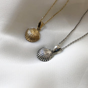 조개 목걸이 shell necklace